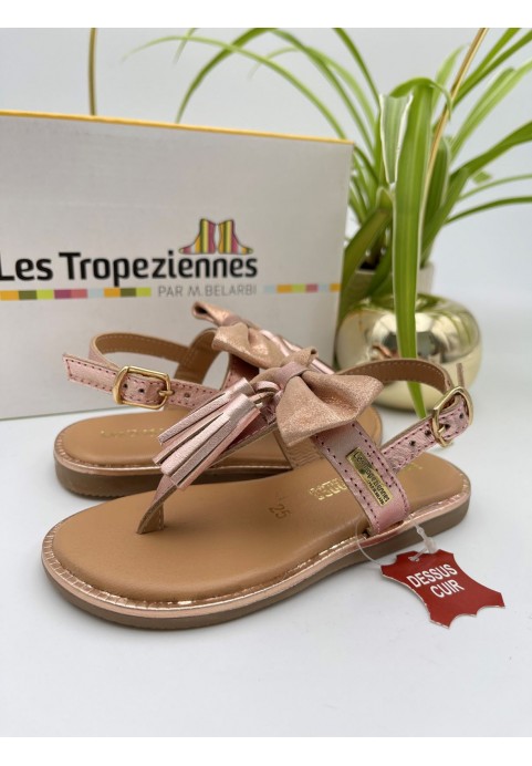 Sandales Tropéziennes Isla rose