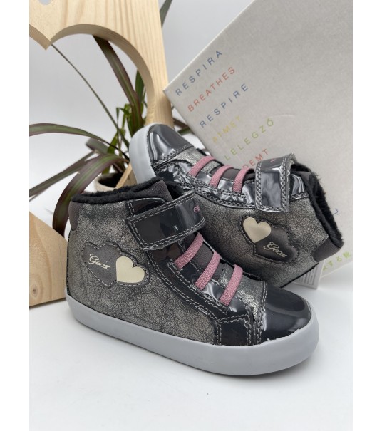 Baskets Geox Kilwy Girl Grise 2
