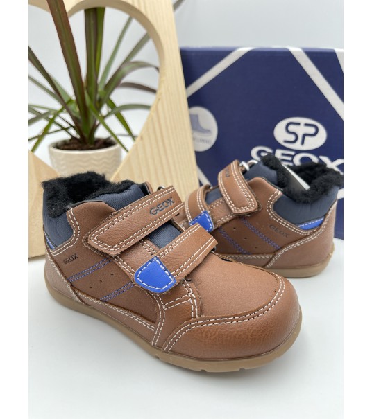 Baskets Geox Elthan Marron 2