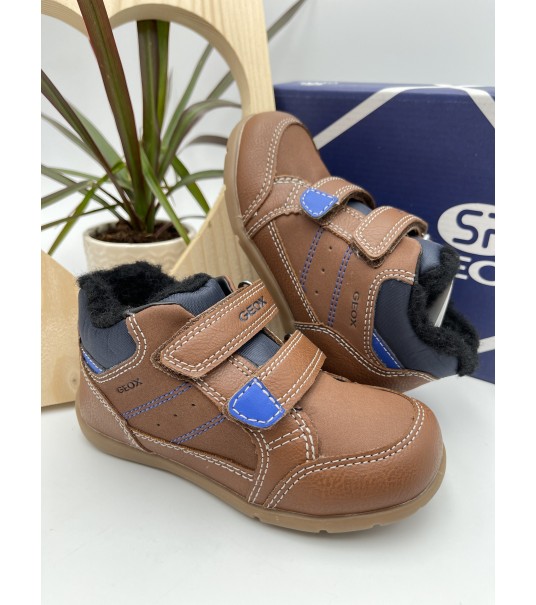 Baskets Geox Elthan Marron