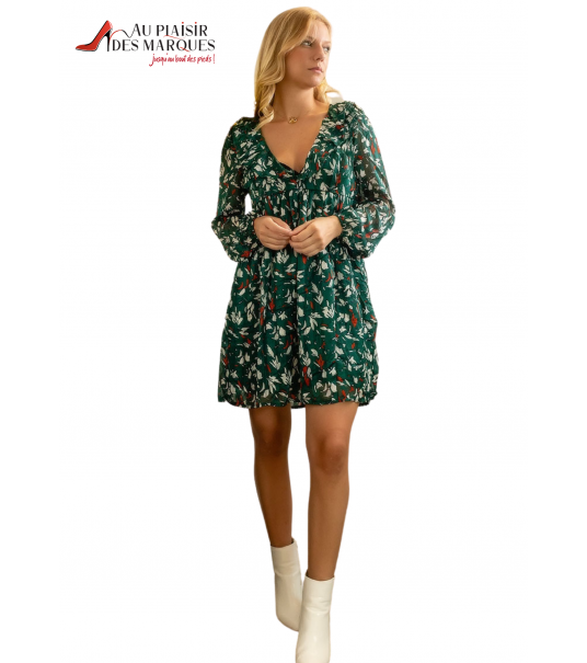 Robe Imprimée Lilie Rose