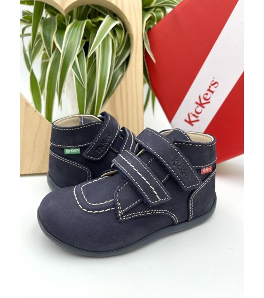 Bottines Kickers Bonkro Marine