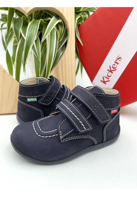 Bottines Kickers Bonkro Marine