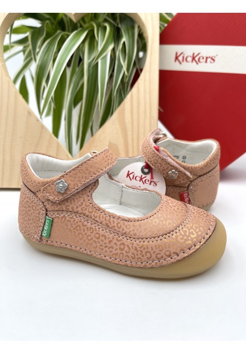Chaussures Kickers SORBABY Rose Clair