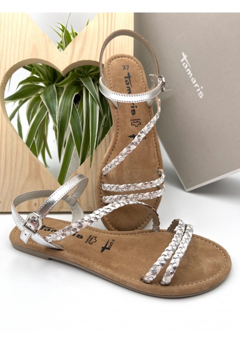 Tamaris Sandales Goya Argent