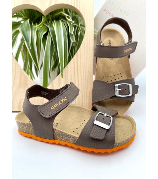 Geox Sandales Ghita Boy Marron