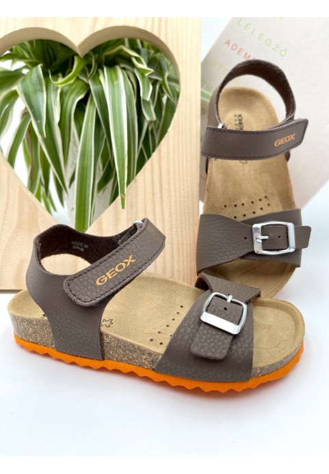 Geox Sandales Ghita Boy Marron