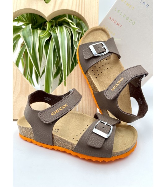Geox Sandales Ghita Boy Marron 2