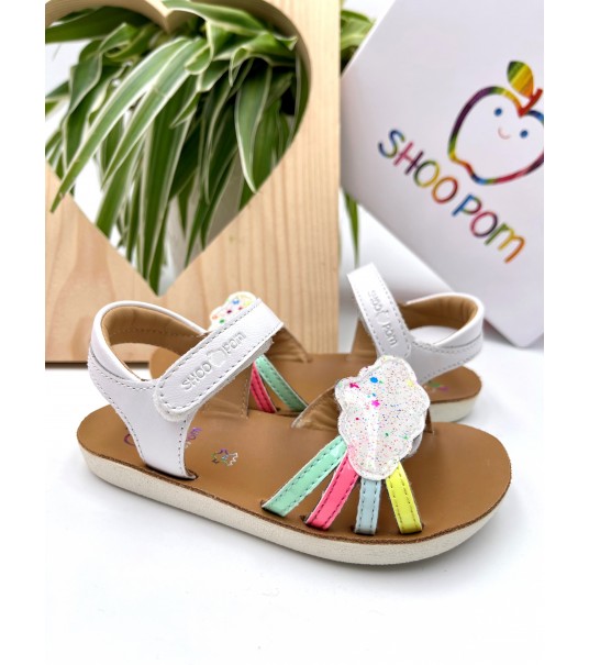 Shoo Pom Sandales Goa Blanc