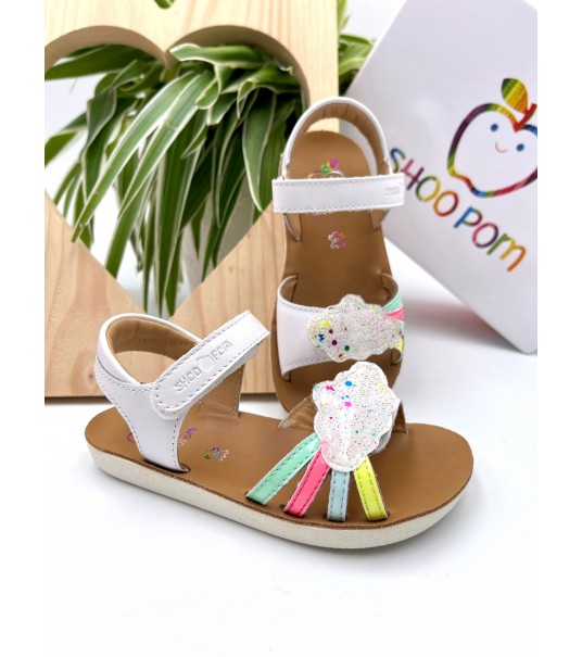 Shoo Pom Sandales Goa Blanc 2