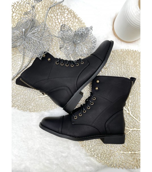 Bottines à Lacets Lov'it Noir