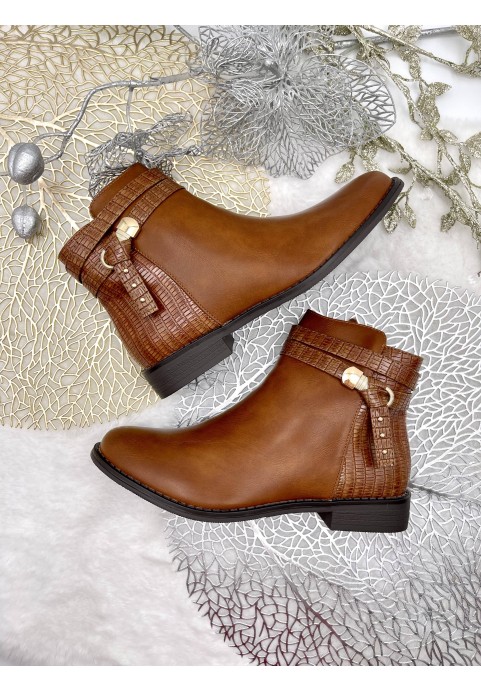 Bottines Lov'it Chelsea Marron