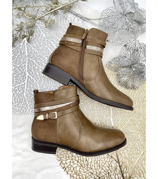 Bottines Lov'it Chelsea Taupe 2