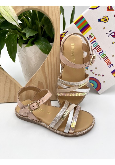 Les Tropéziennes Sandales INAYA Rose