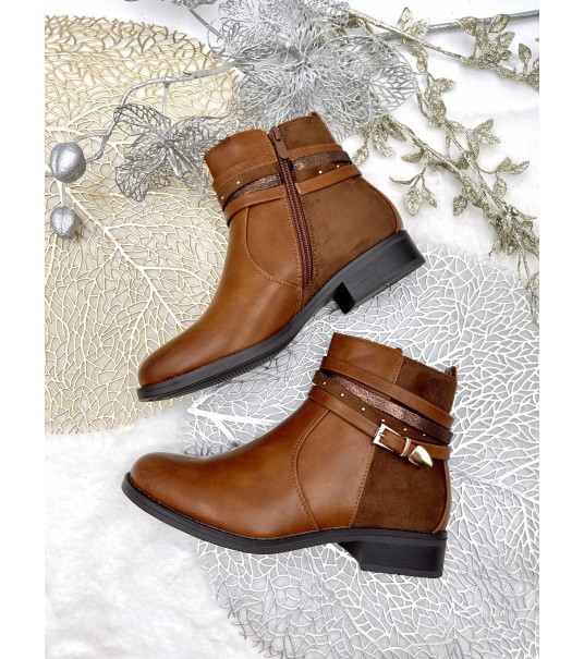 Bottines LOV'IT Chelsea Marron 2