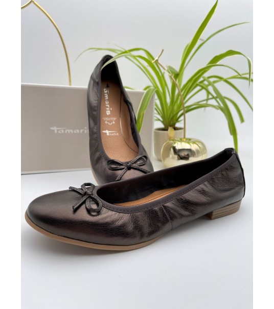 Ballerines Tamaris marron...