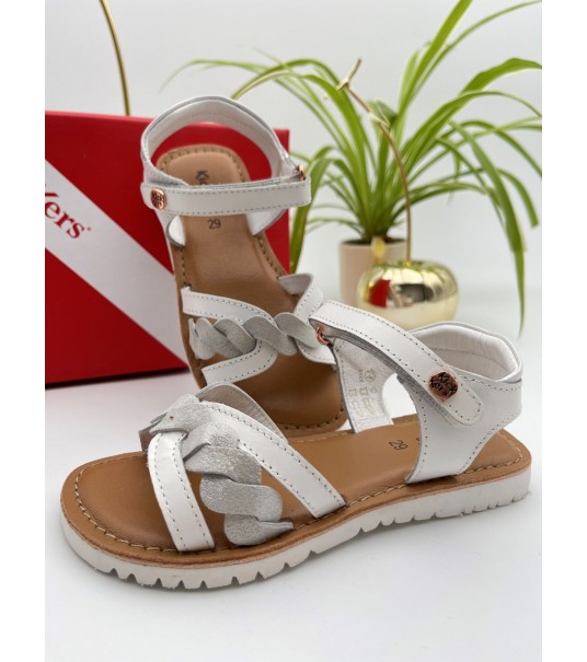 Sandales Kickers Betty Blanc 2