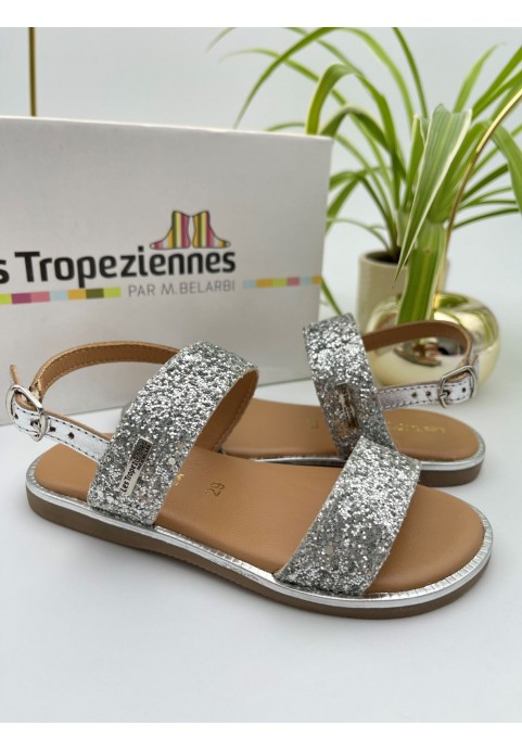 Sandales Tropéziennes IENA Argentée